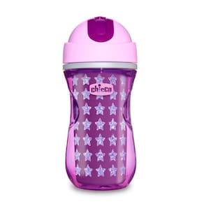 Copo Sport Cup 14m+ Menina Chicco Roxo Estrela