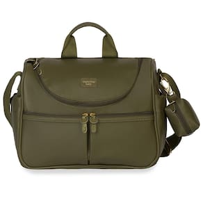 Bolsa de Maternidade MasterBag Nina Avião Lisa Verde Oliva
