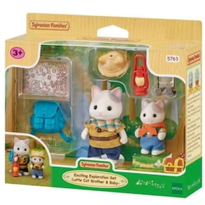 Sylvanian Families Exploração Irmão E Bebê Gato - Epoch