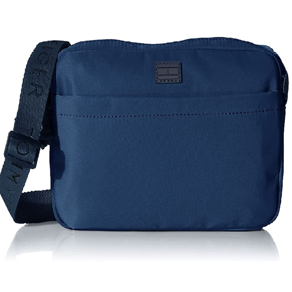 Bolsa Transversal Tommy Erin II Camera em Nylon Azul