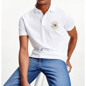 Camisa Polo TH Masculina Com Bordado Tamanho PP