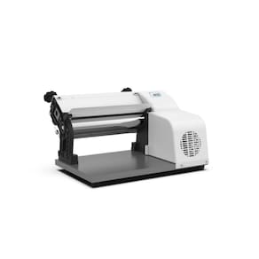 Laminador Elétrico Industrial De Massa 28cm Branco 220v Anodilar