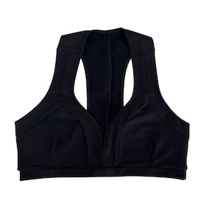 Top Feminino Preto Sem Bojo Poliamida Com Elastano GG Ao G2 Projeto Sport