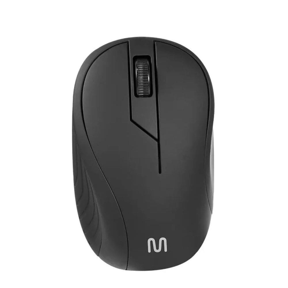 Mouse sem Fio Slim MS350 Ergonômico 1200 Dpi Conexão USB Multilaser MO212