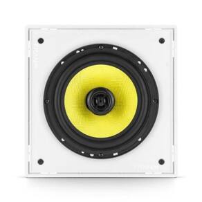 Arandela 6"  HS 200w Quadrada Branca