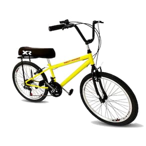 Bicicleta aro 26 mtb banco mobilete conforto 18 marchas