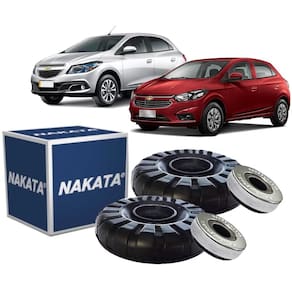Par Coxim Nakata Rolamento Amortecedor Dianteiro Onix Prisma Cobalt Spin