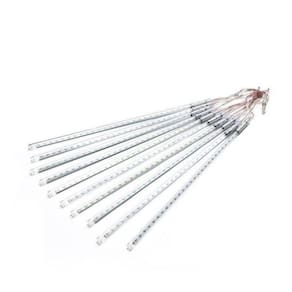Cascata Pisca Pisca Chuva De Neve Natal 8 Tubos Azul 320 Leds Natalino
