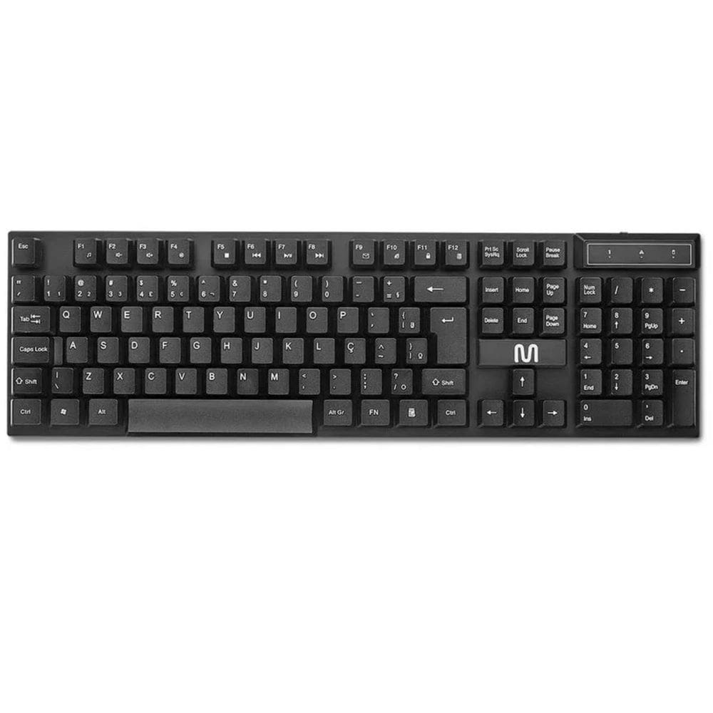 Teclado sem Fio TS100 Preto Teclas Silenciosas Design Slim Multi TC299