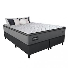 Cama Box Queen 158cm Molas Ensacadas Texas 2CEN Gazin