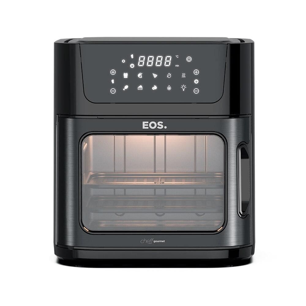 Fritadeira Air Fryer Oven EOS 15 Litros Digital Inox All Black EAF15IP 110V
