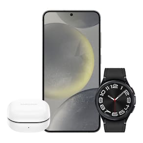 Galaxy S24+  512GB - Preto + Galaxy Watch6 Classic LTE 43mm - Preto + Galaxy Buds FE - Grafite
