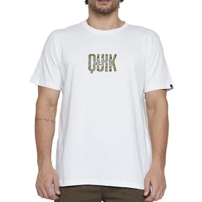 Camiseta Quiksilver Tribes SM25 Masculina Branco