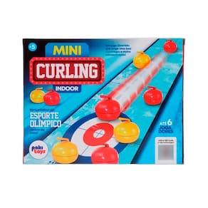 Jogo Infantil - Mini Curling Indoor - Pakitoys