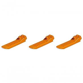 Lego Lote De 3 Separadores De Peças E Eixos Lego Laranja