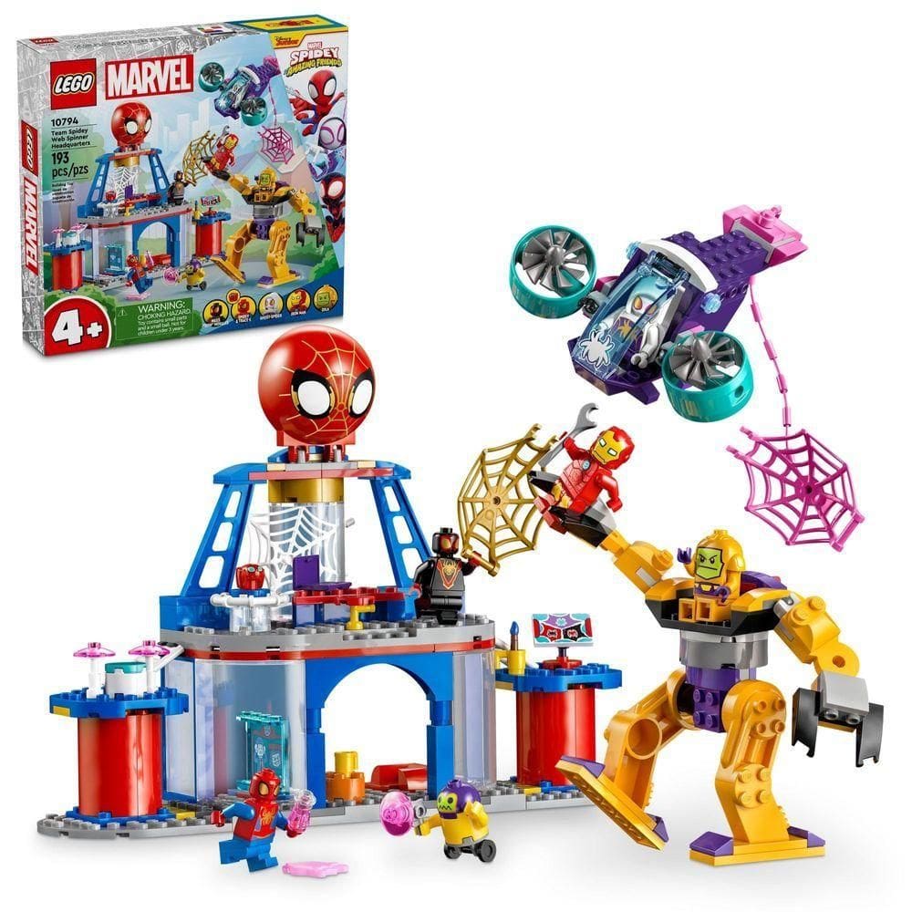 Lego Marvel Team Spidey Web Spinner Headquarters, 10794