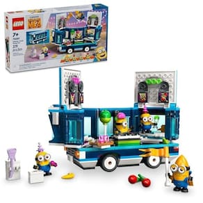 Lego Minions: Festa No ônibus 75581, 379 Peças, Brinquedo 7+