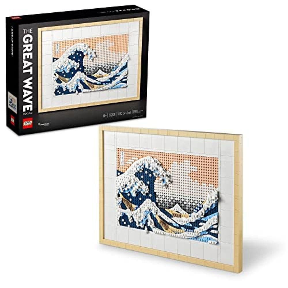 Lego Art Hokusai - A Grande Onda 31208, Kit De Arte Em 3d