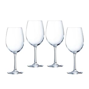 Kit 4 Taças de Vinho Cristal Arcoroc Chef Sommelier 580ml