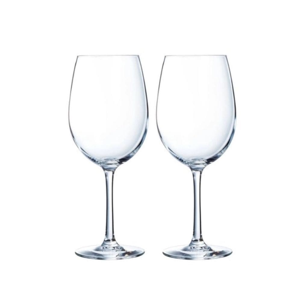 Kit 2 Taças de Cristal Arcoroc Vinho Chef Sommelier 470ml