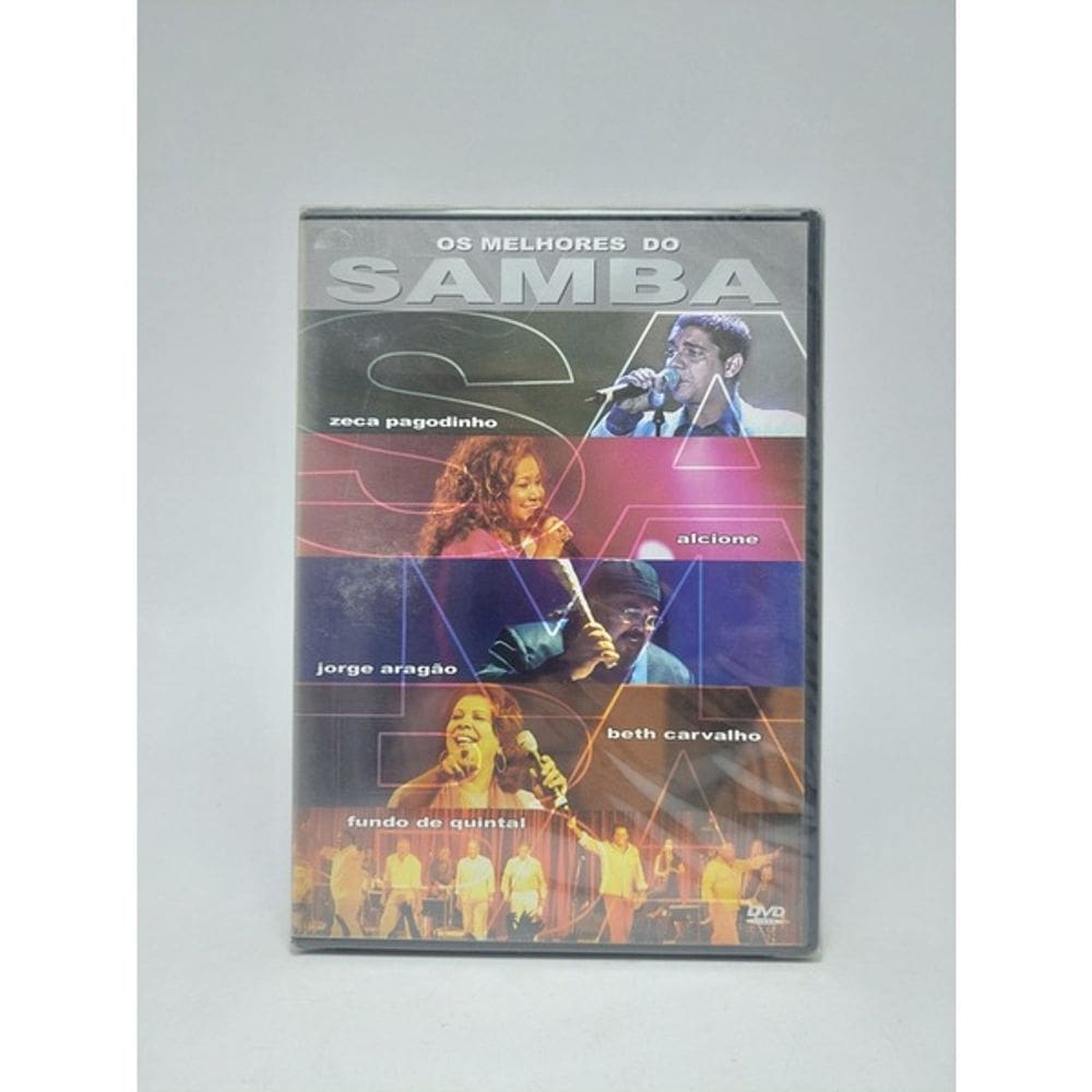 Dvd Os Melhores Do Samba