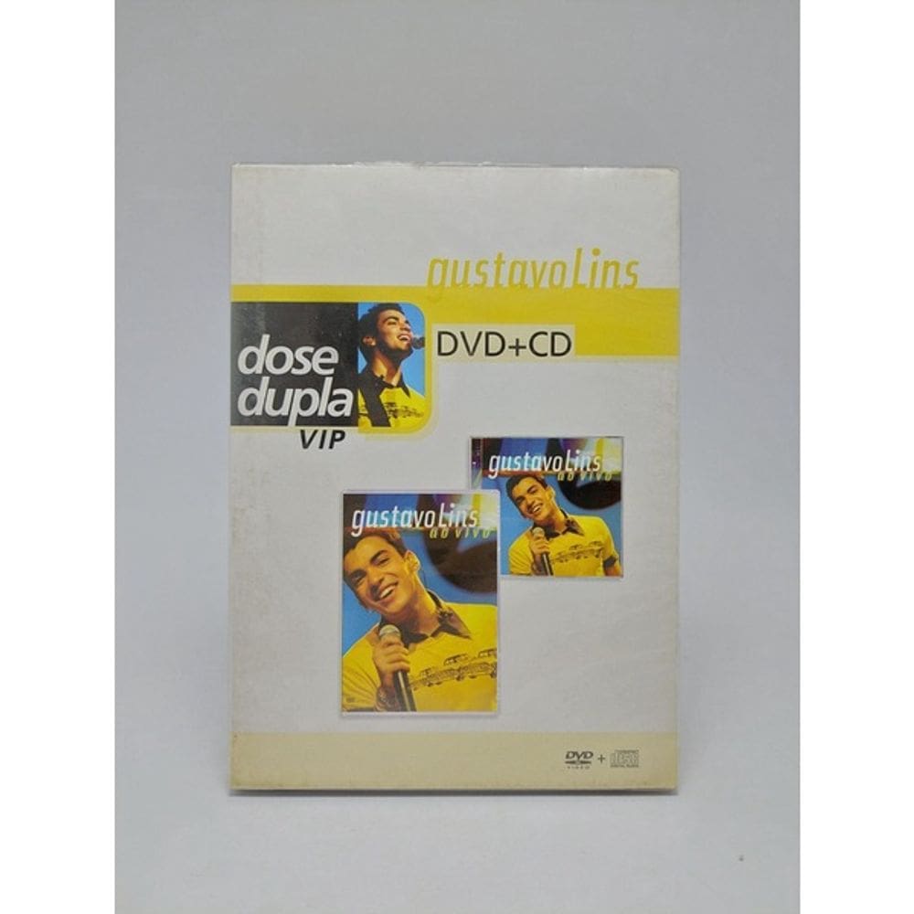 Dvd+Cd Gustavo Lins - Dose Dupla Vip