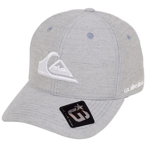 Boné Quiksilver Aba Curva Decades Heather SM25 Cinza Mescla