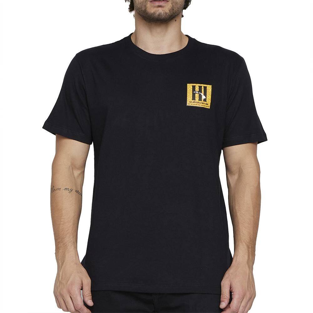 Camiseta Quiksilver Hi Tapa Box SM25 Masculina Preto