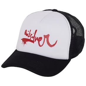 Boné Quiksilver Aba Curva DNA Impaired Trucker 3D SM25 Preto