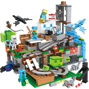 Minecraft Bloco de Montar Mineworld 82003 Brinquedo 533 pçs