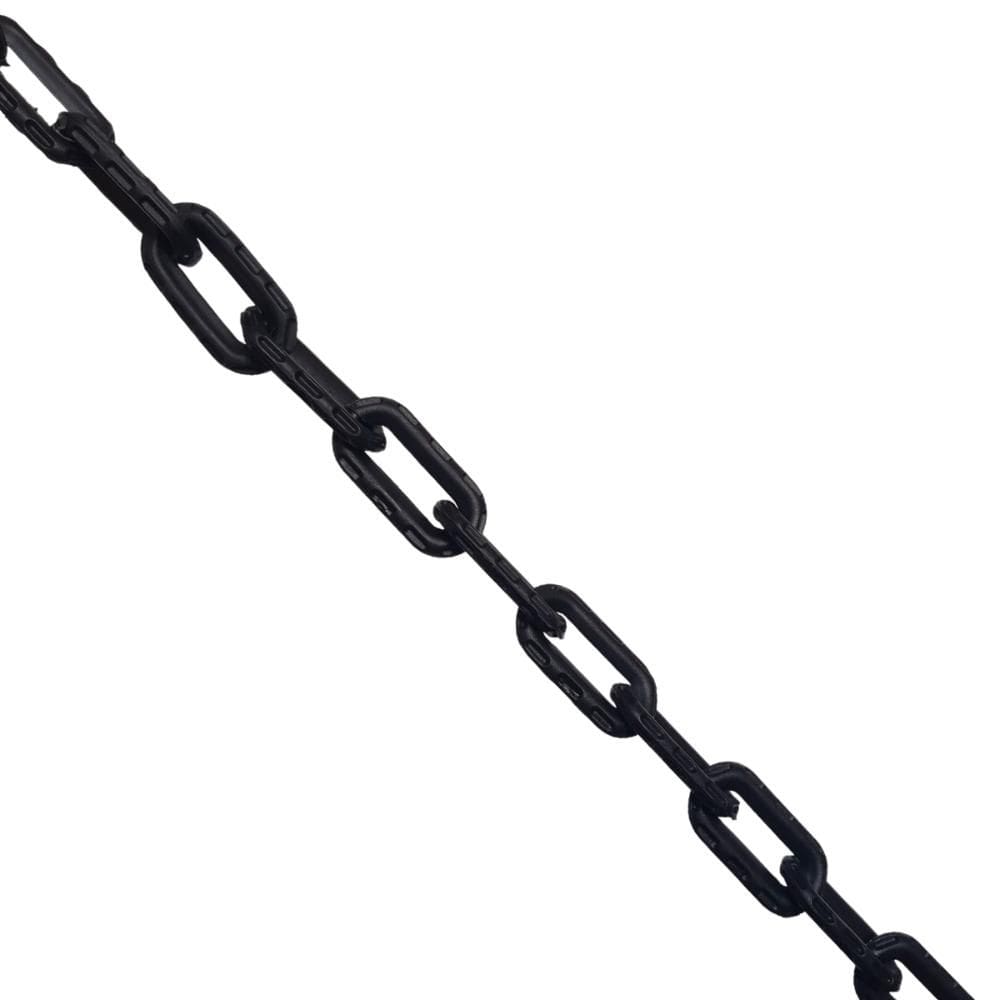 40 Mt Corrente Plástica Isolamento Calha Chuva Elo P Preto [F103]