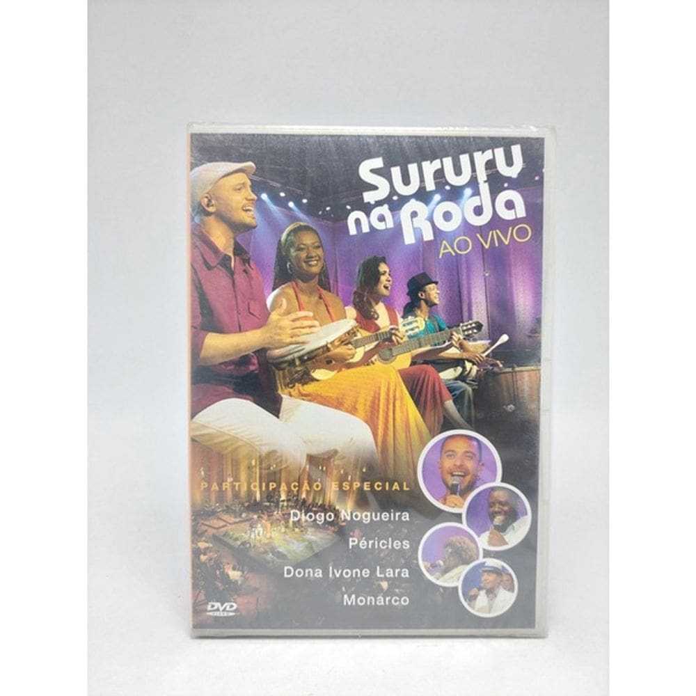 Dvd Sururu Na Roda - Ao Viv