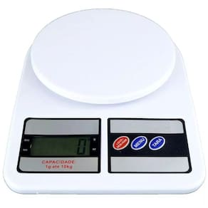 Balança Digital Cozinha Eletrônica LCD Precisão Alta Capacidade 10kg Desligamento Automático