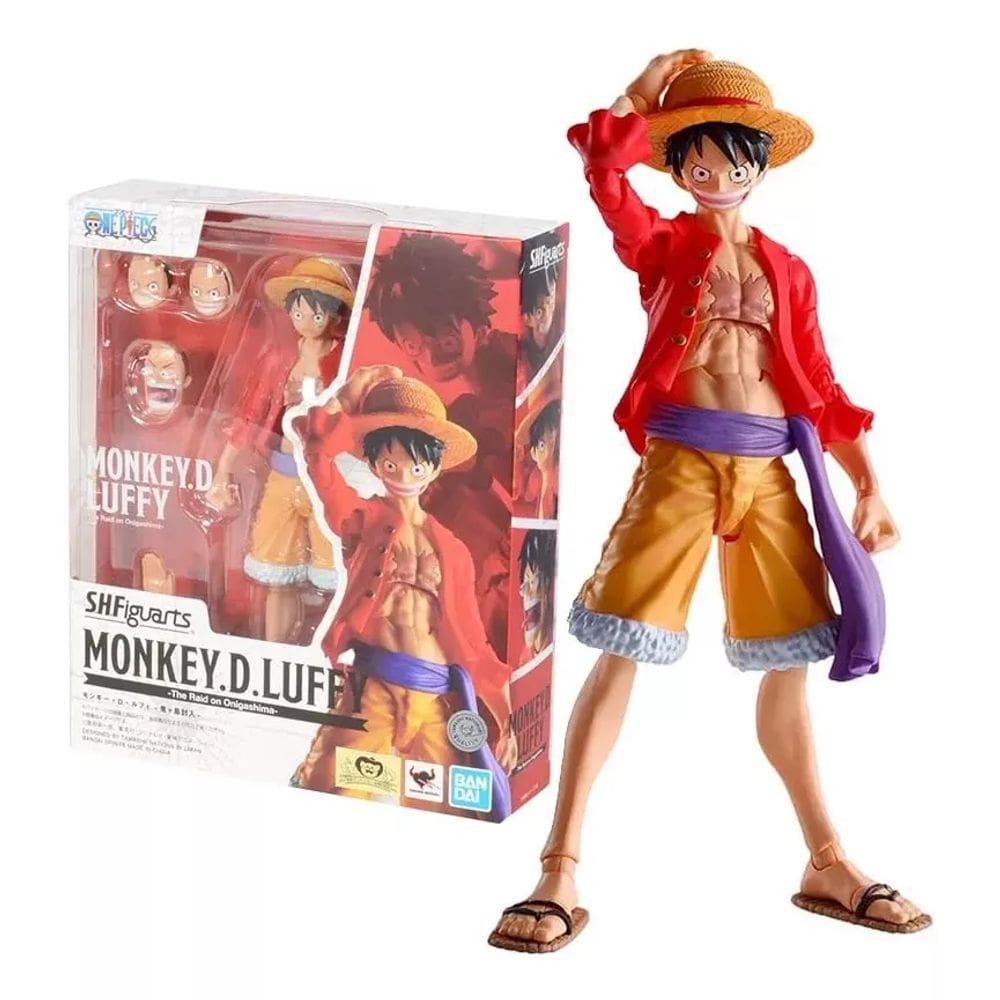 Luffy S.H Figuarts Figura One Piece Onigashima Raid