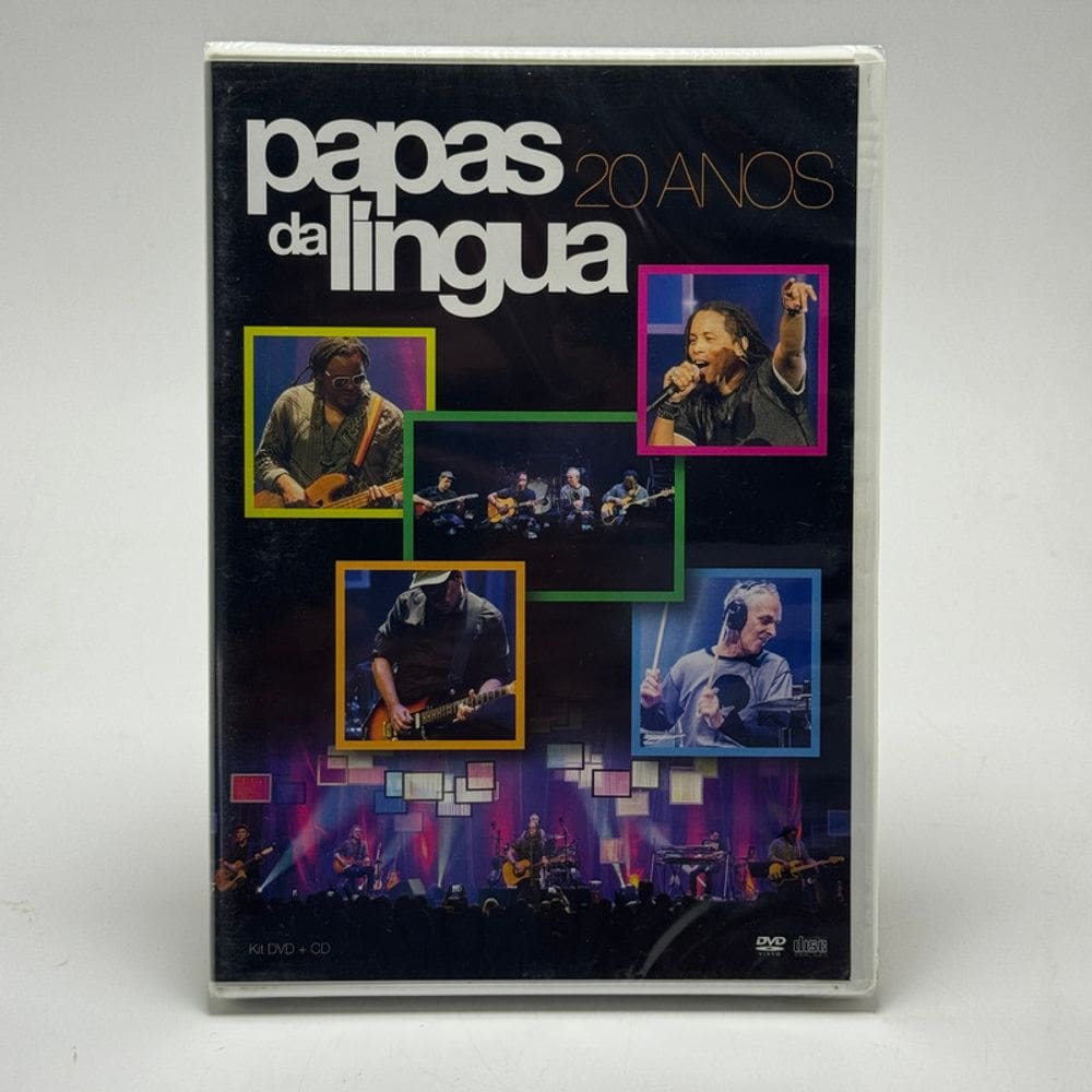 DVD Papas da Lingua 20 anos