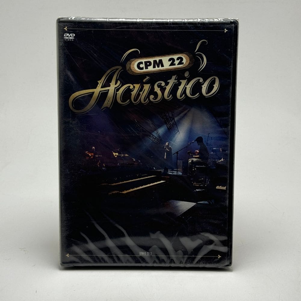 DVD CPM 22 Acustico (Tiragem AA) 