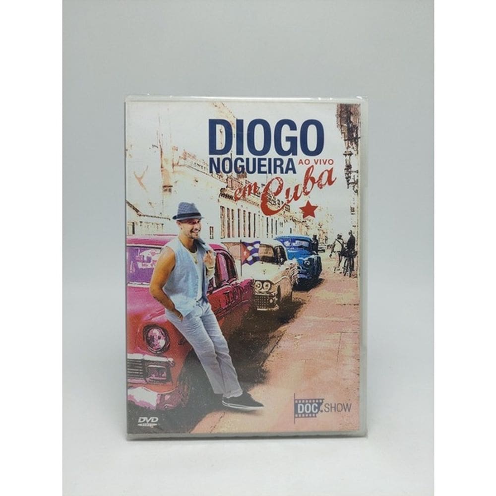 Dvd Diogo Nogueira - Em Cuba Ao Viv o