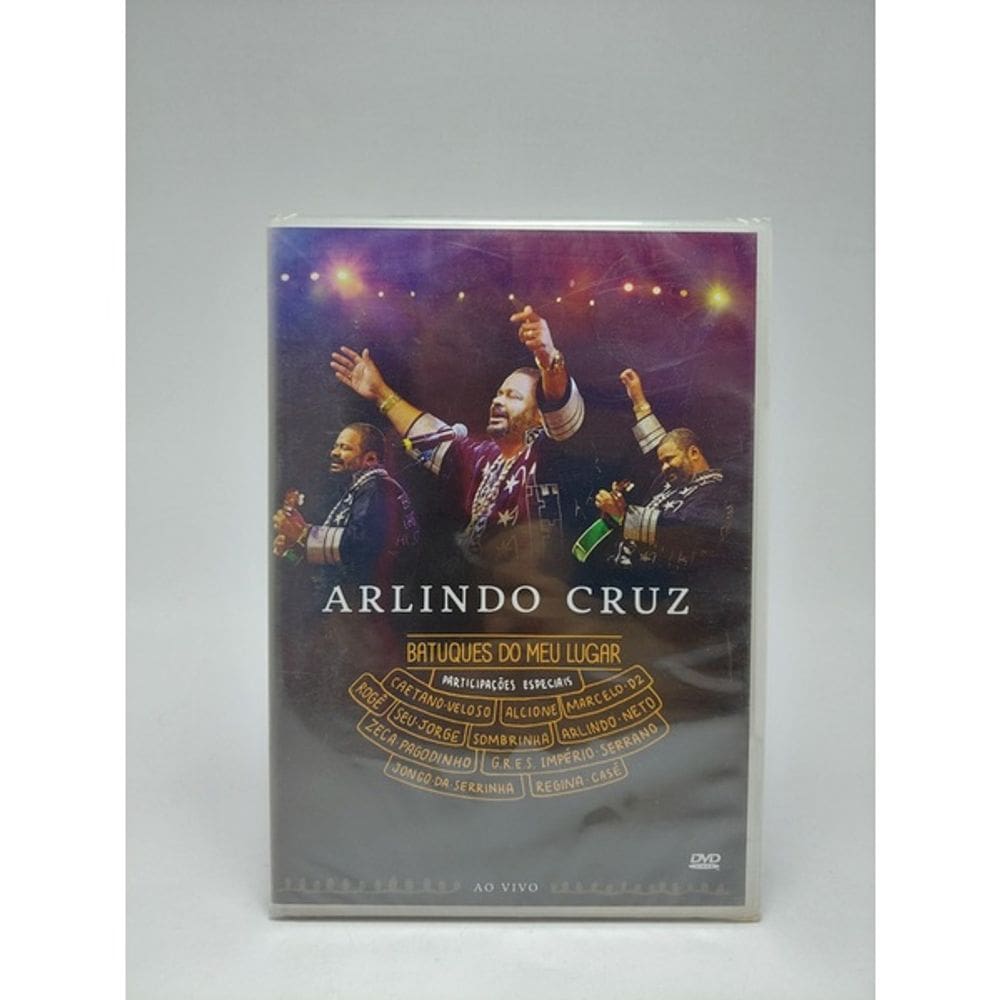 Dvd Arlindo Cruz - Batuques Do Meu Lugar