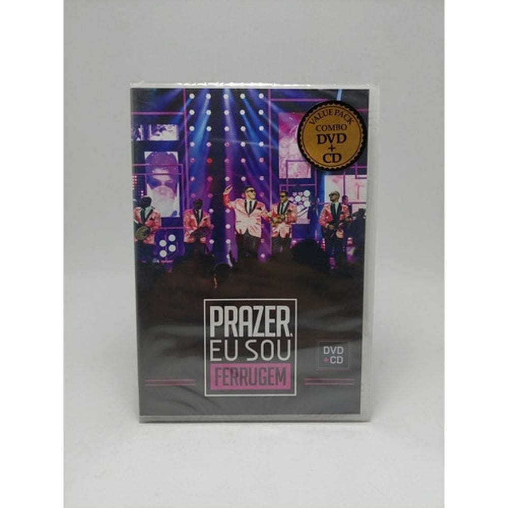Dvd + Cd Prazer, Eu Sou Ferrugem