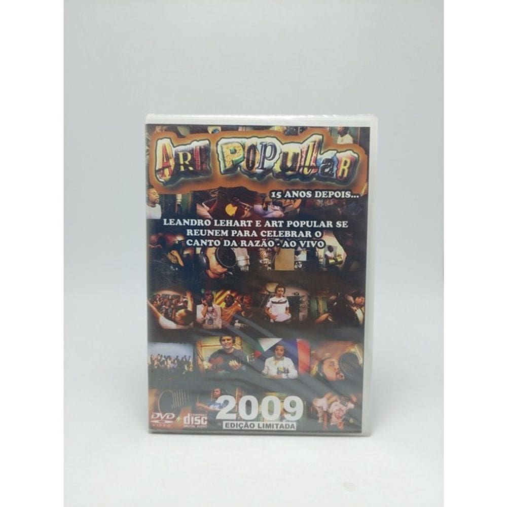 Dvd Art Popular - 15 Anos Depois