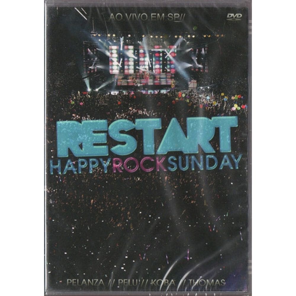 Dvd Restart Happy Rock Sunday