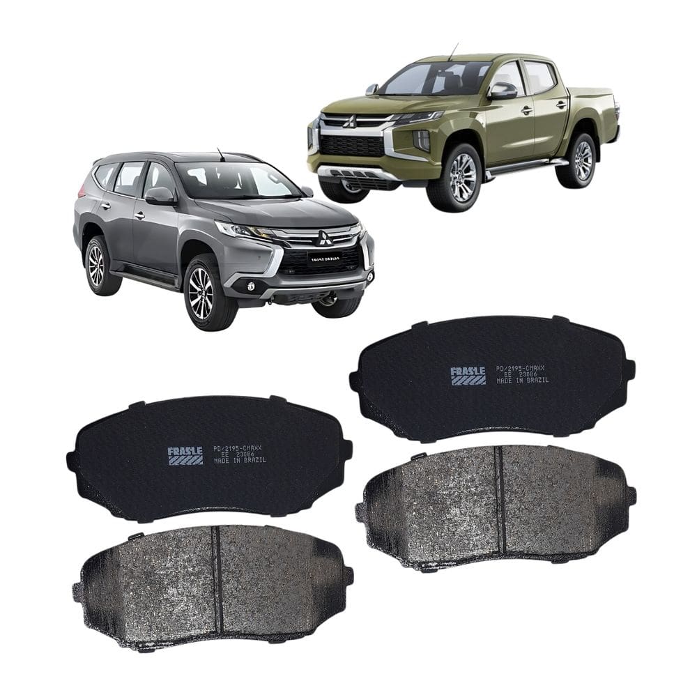 Pastilha de Freio Dianteira Fras-le L200 New Triton Motor Sports 2.4 AT 4N15 2.4L 16V L4 2020 A 2021