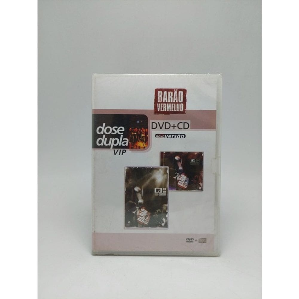 Dvd+cd Barao Vermelho - Dose Dupla Vip