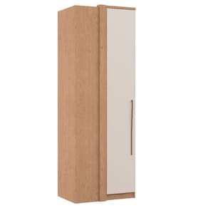 Guarda Roupa de Canto Reto Modulado 1 Porta Elegance Móveis Castro