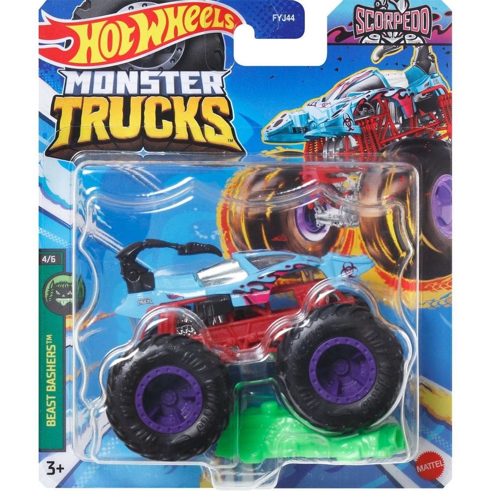 Carrinho - Scorpedo - Monster Trucks MATTEL
