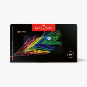 Lapis De Cor Supersoft Lata 120 Cores Faber Castell