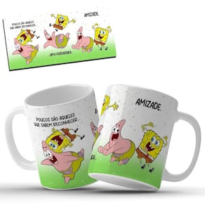 Caneca Personalizada Para Melhores Amigos Amizade Verdadeira