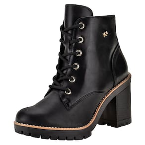 Bota Feminina Coturno Via Marte 006001