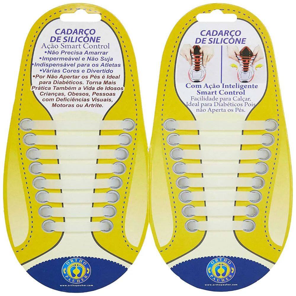 Cadarço de Silicone Branco 4090 Orthopauher