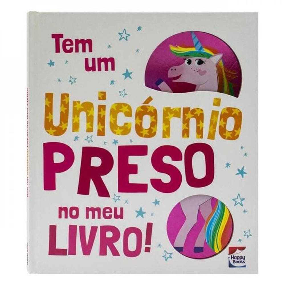 Tem Um Unicórnio Preso No Meu Livro!